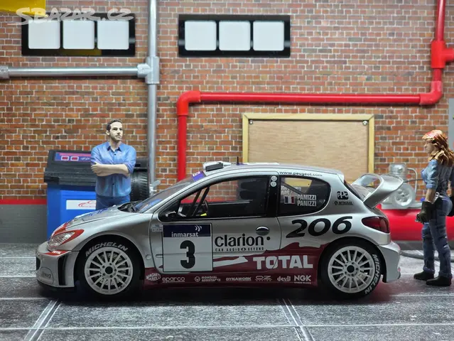 Peugeot 206 WRC Tour de Corse 2002 1:18 OttoMobile - Malý Újezd - Bazar Peugeot 206 WRC Tour de Corse 2002 1:18 OttoMobile - Malý Újezd - Bazar